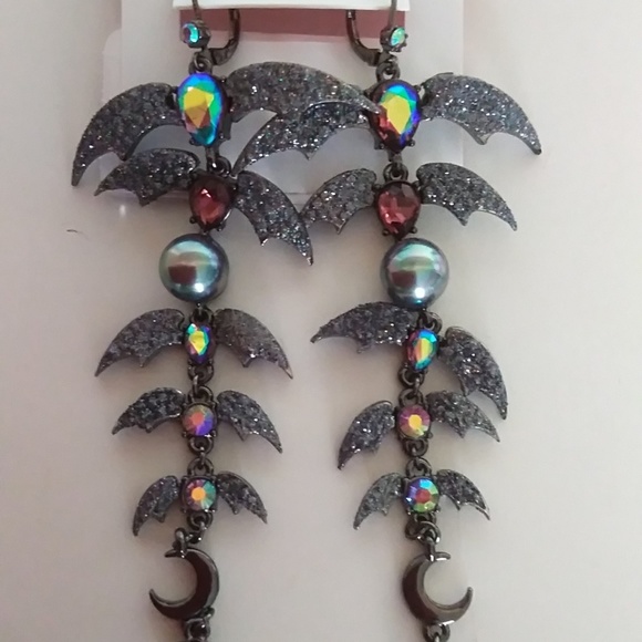 Betsey Johnson Bat Earrings 2025